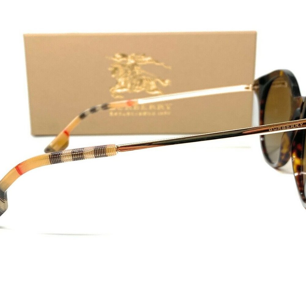 Burberry POLARIZED Brown 53mm Sunglasses - Picture 2 of 4